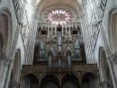 gotická katedrála v Amiens - organ