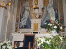 Srdce sv. Vincenta v relikviári na Rue du Bac, kreslo na ktorom sedela Panna Mária počas zjavenia sv. Kataríne Labouré