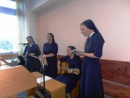 Sestry vincentky - spev pri sv. omši